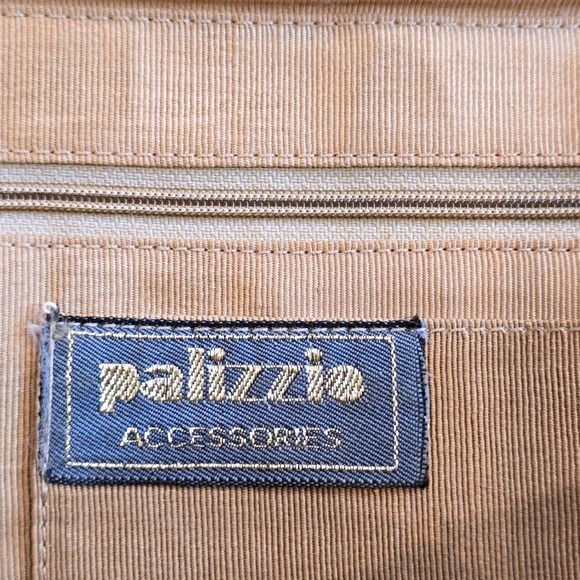 Vintage Palizzio 70s Snakeskin Leather Patchwork Clutch Shoulder Bag Boho - Picture 9 of 10